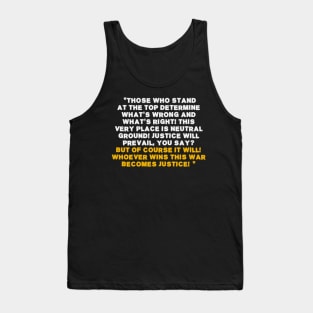 Quote one piece Tank Top